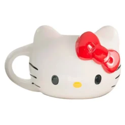 SANRIO Hello Kitty Sculpted Ceramic Mug