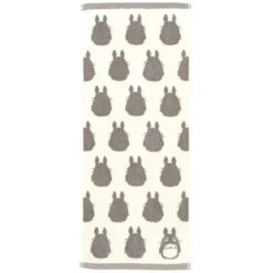 Studio Ghibli My Neighbor Totoro Grey Totoro Face Towel
