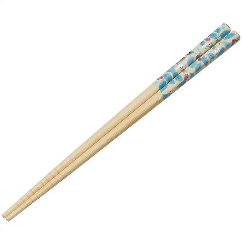 Studio Ghibli Totoro Blue Tree Nuts Bamboo Chopsticks 2 Studio Ghibli Totoro Blue Tree Nuts Bamboo Chopsticks - Image 2