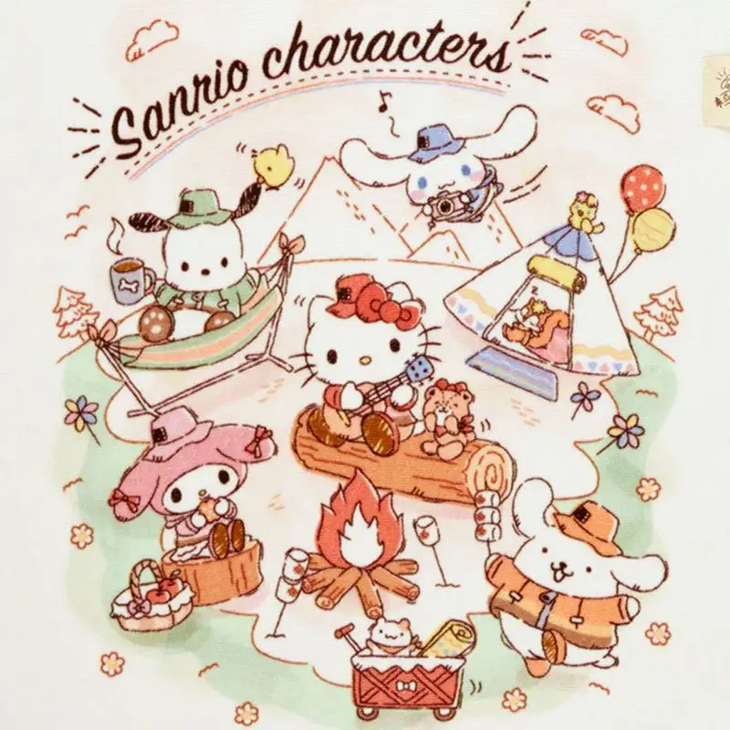 Sanrio Cute Camp Hand Towel 2 Sanrio Cute Camp Hand Towel - Image 2