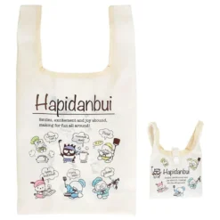 SANRIO Hapidanbui Gourmet Reusable Shopping Bag Set