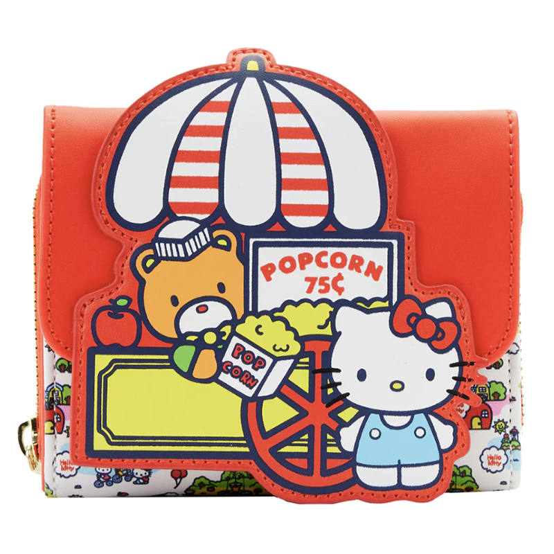 LOUNGEFLY Hello Kitty & Friends Carnival Flap Wallet 1 LOUNGEFLY Hello Kitty & Friends Carnival Flap Wallet
