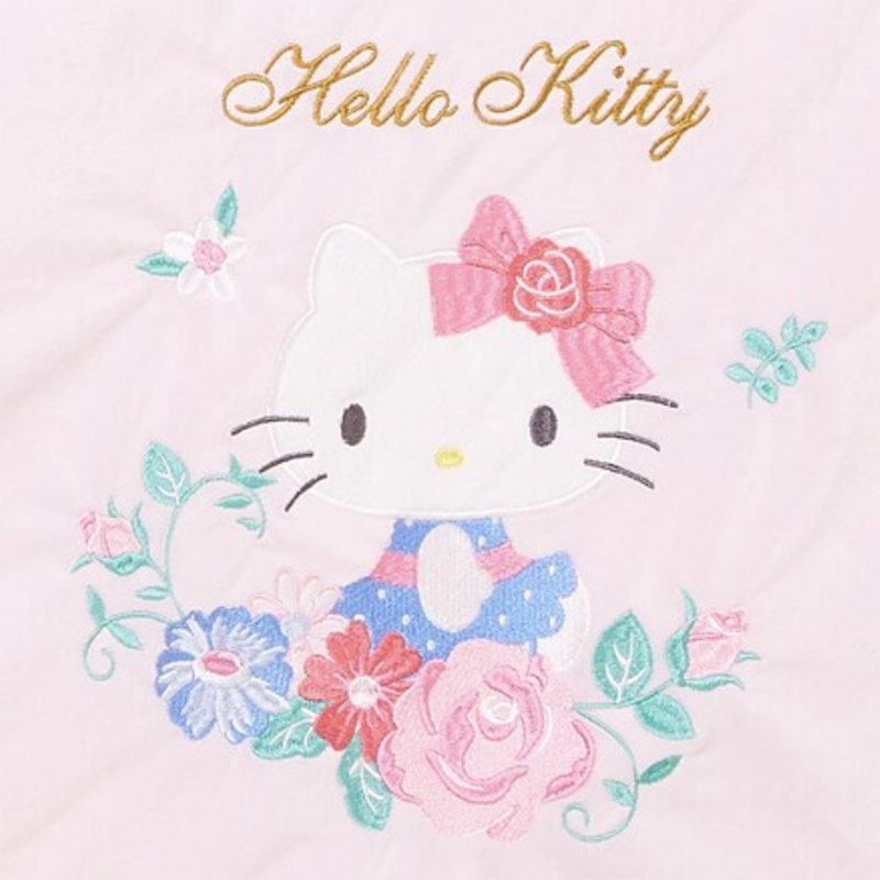 SANRIO Hello Kitty Pretty Rose Blanket 4 SANRIO Hello Kitty Pretty Rose Blanket - Image 4