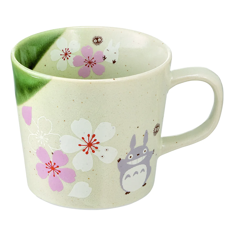 Studio Ghibli Totoro Traditional Sakura Cherry Blossom Mug 1 Studio Ghibli Totoro Traditional Sakura Cherry Blossom Mug