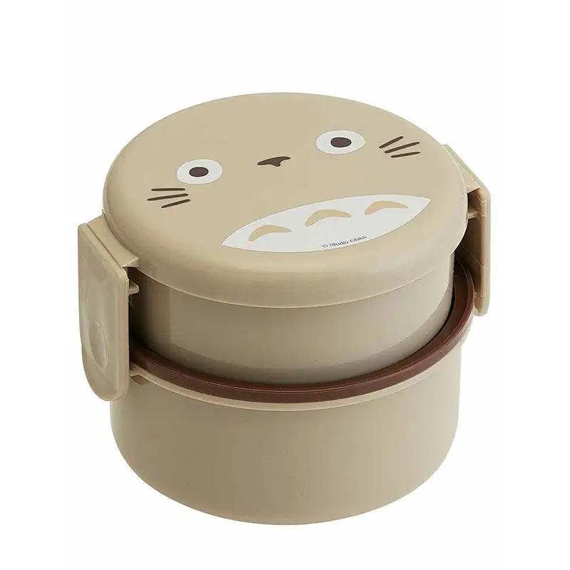 Studio Ghibli Totoro Round Stacking Bento 1 Studio Ghibli Totoro Round Stacking Bento