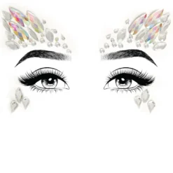 LEG AVENUE Arista Adhesive Face Jewels Sticker.