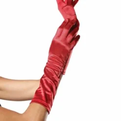 LEG AVENUE Elbow Length Satin Gloves 5 LEG AVENUE Elbow Length Satin Gloves -Movie & TV Shows Shop black elbow length satin gloves kfazat satan btol alkoaa 548134