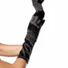 LEG AVENUE Elbow Length Satin Gloves
