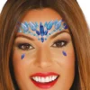Guirca BLUE ADHESIVE FACE JEWELLERY