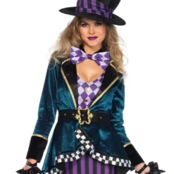LEG AVENUE Delightful Mad Hatter Costume