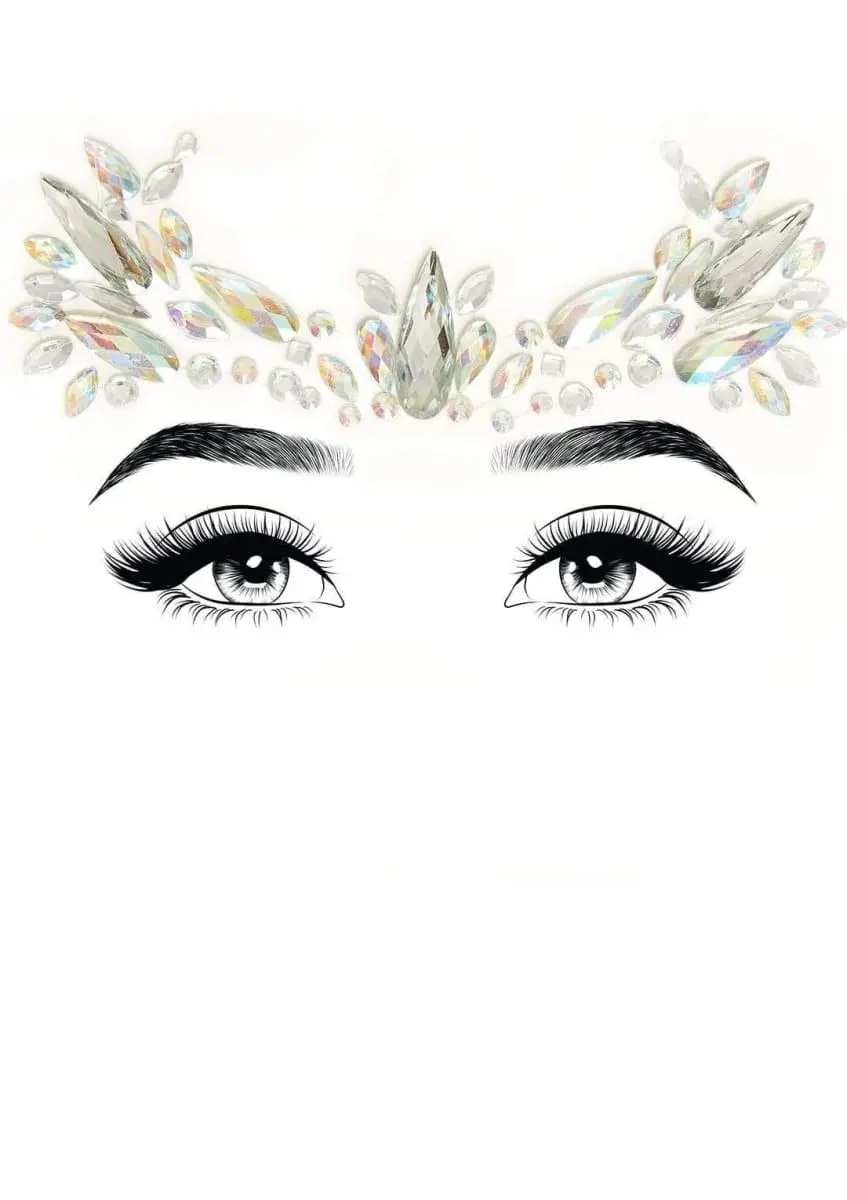 LEG AVENUE Elora Jewels Sticker 1 LEG AVENUE Elora Jewels Sticker