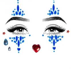 LEG AVENUE Harlequin Clown Jewels Sticker -Movie & TV Shows Shop harlequin clown jewels sticker 393806