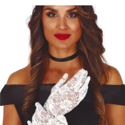 Guirca Laced Gloves 22cm -Movie & TV Shows Shop laced gloves 22cm 977446 scaled