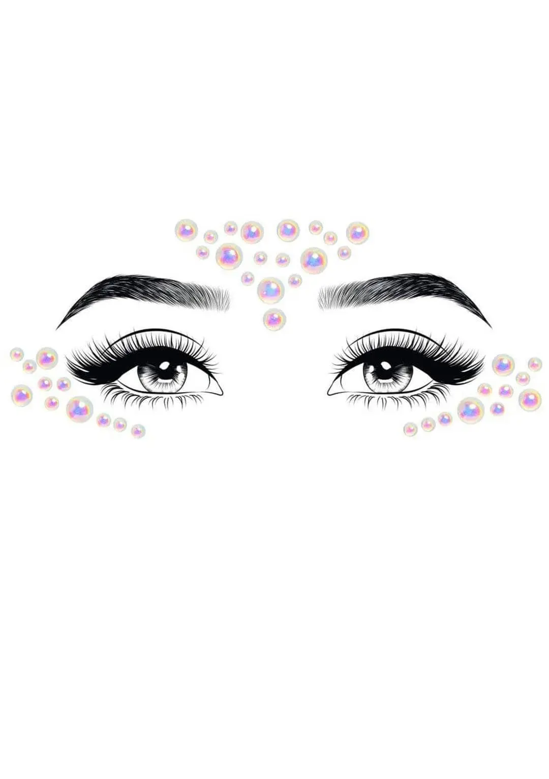 LEG AVENUE Liri Jewels Sticker 2 LEG AVENUE Liri Jewels Sticker - Image 2