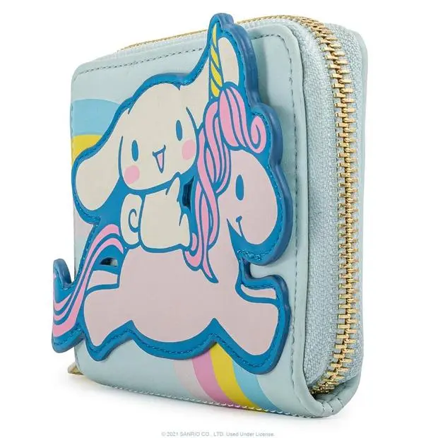 SANRIO Cinnamoroll Unicorn Zip Around Wallet 2 SANRIO Cinnamoroll Unicorn Zip Around Wallet - Image 2