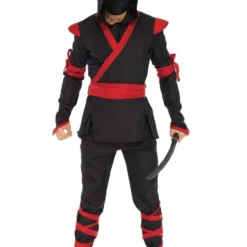 LEG AVENUE Men's Ninja Costume (Blue/Black)