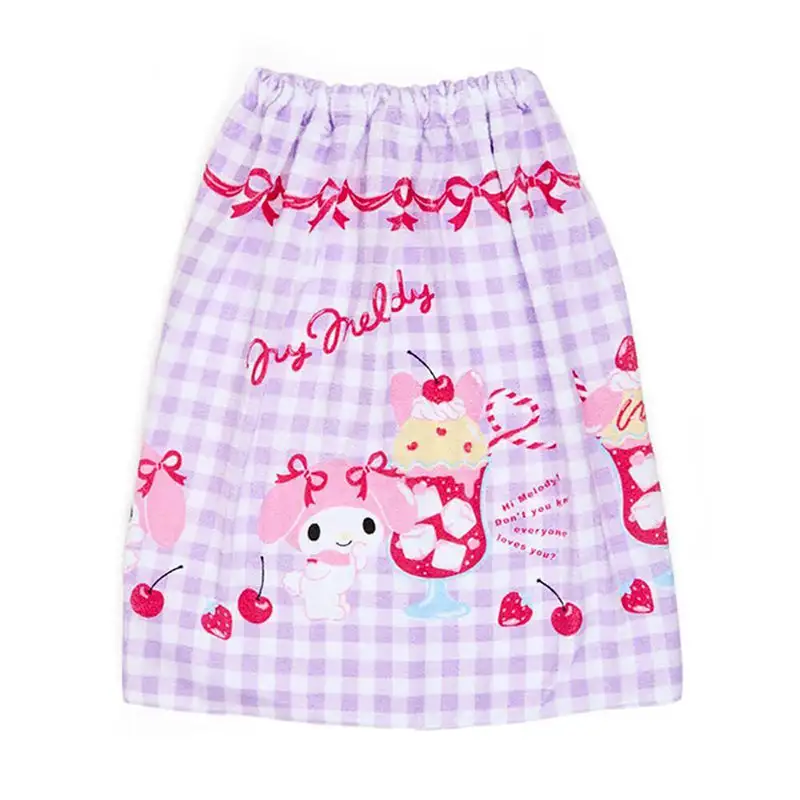 Sanrio Kids Gingham 60cm Wrap Towel 4 Sanrio Kids Gingham 60cm Wrap Towel - Image 4