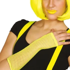 Guirca NEON YELLOW MESH GLOVE 26 CMS