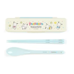 Sanrio Characters Chopsticks And Spoon Set -Movie & TV Shows Shop pochaccochop
