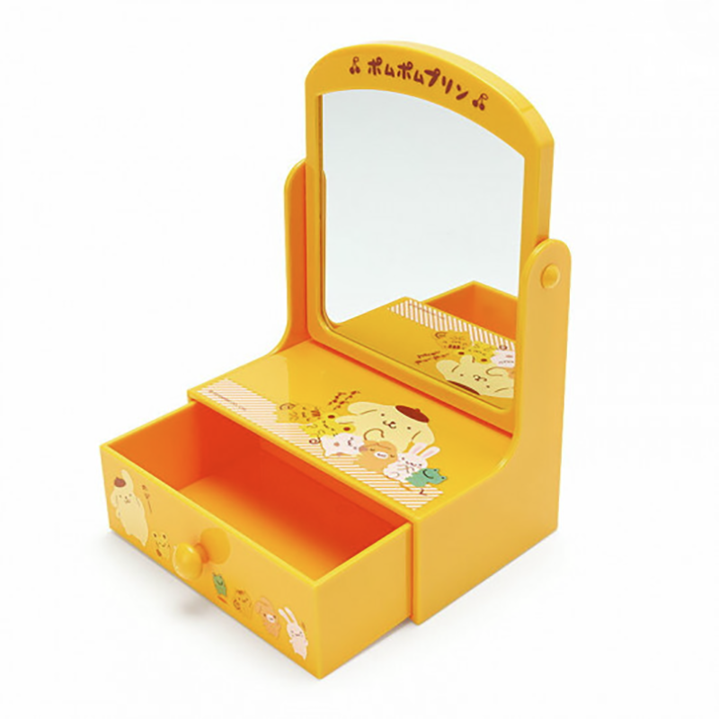 SANRIO Pompompurin Team Pudding Mirror Storage Drawer 2 SANRIO Pompompurin Team Pudding Mirror Storage Drawer - Image 2