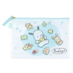 SANRIO Pochacco Spring 3 Piece Flat Pouch Set 8 SANRIO Pochacco Spring 3 Piece Flat Pouch Set -Movie & TV Shows Shop pouchset4pochacco