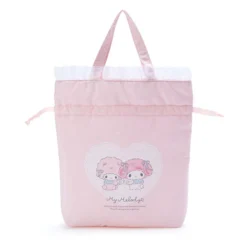 SANRIO My Melody & My Sweet Piano Always Together Drawstring Handbag