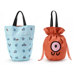 SANRIO Hangyodon Chill Day Reversible Hand Bag