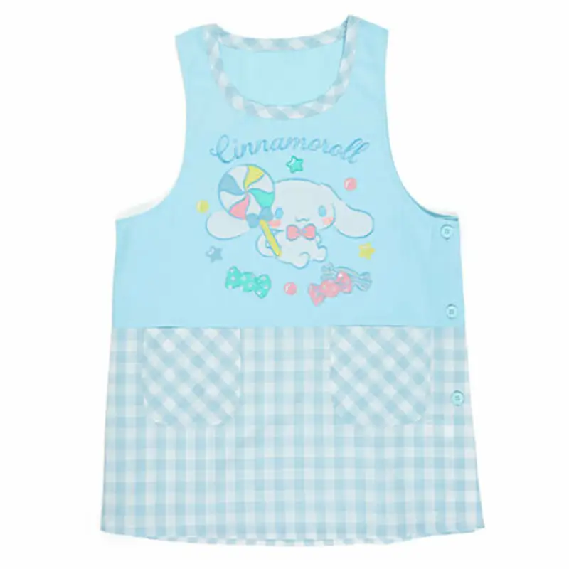 SANRIO Cinnamoroll Plaid Apron 1 SANRIO Cinnamoroll Plaid Apron