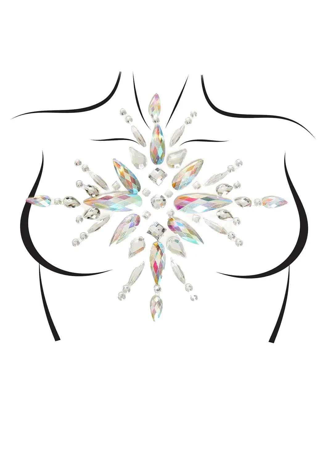 LEG AVENUE Soleil Jewels Sticker 2 LEG AVENUE Soleil Jewels Sticker - Image 2