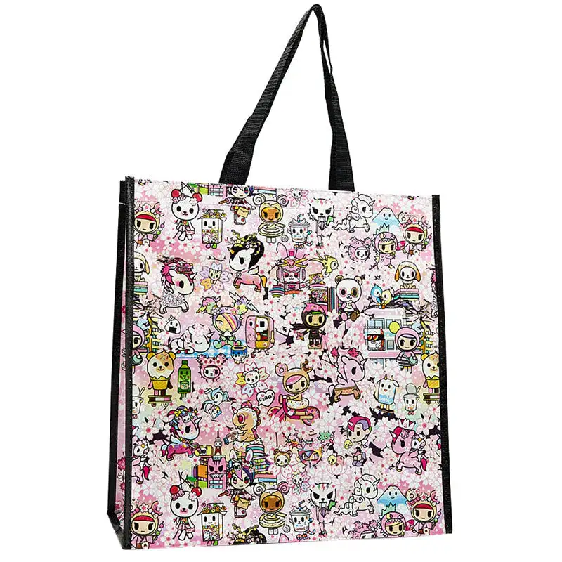 Tokidoki Hanami Vinyl Tote 2 Tokidoki Hanami Vinyl Tote - Image 2