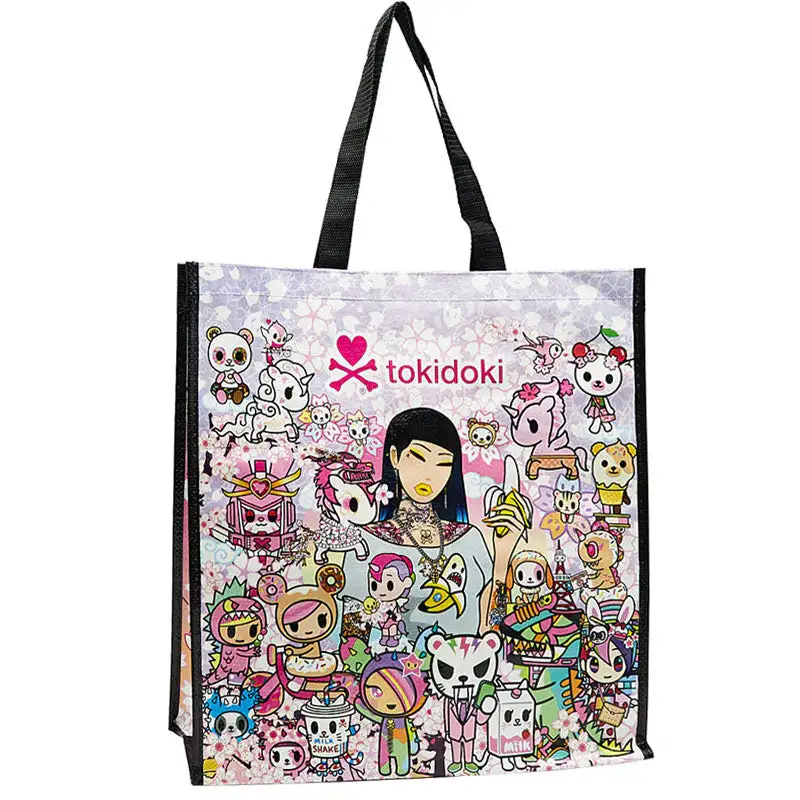 Tokidoki Hanami Vinyl Tote 1 Tokidoki Hanami Vinyl Tote