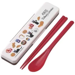 Studio Ghibli Jiji Bakery Chopsticks And Spoon With Case
