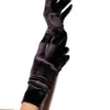 LEG AVENUE Wrist Length Satin Gloves